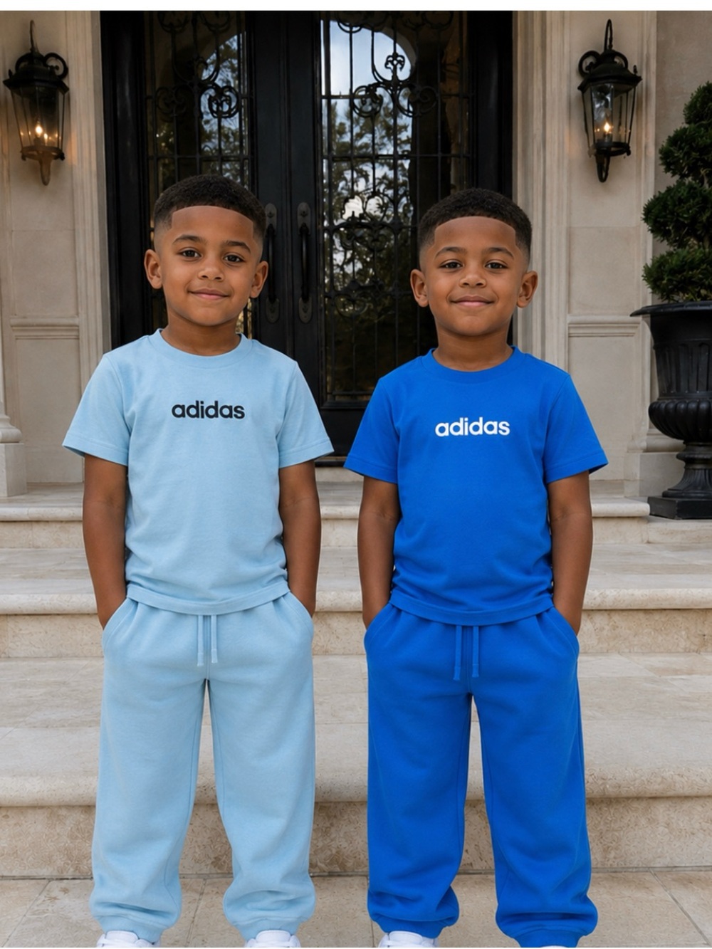 TWO ADIDAS BOYS T-SHIRTS Size 2T